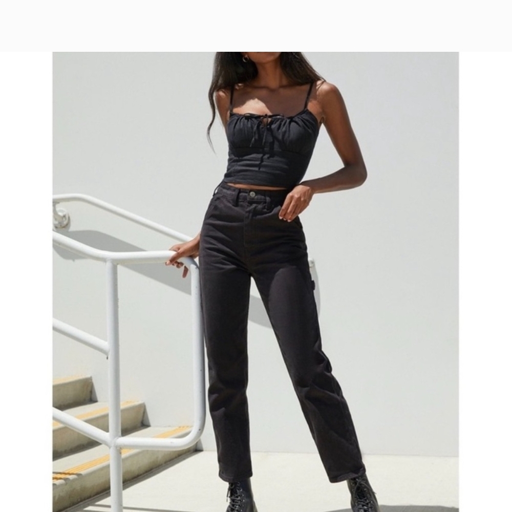 Brandy Melville Black Straight Leg Pants